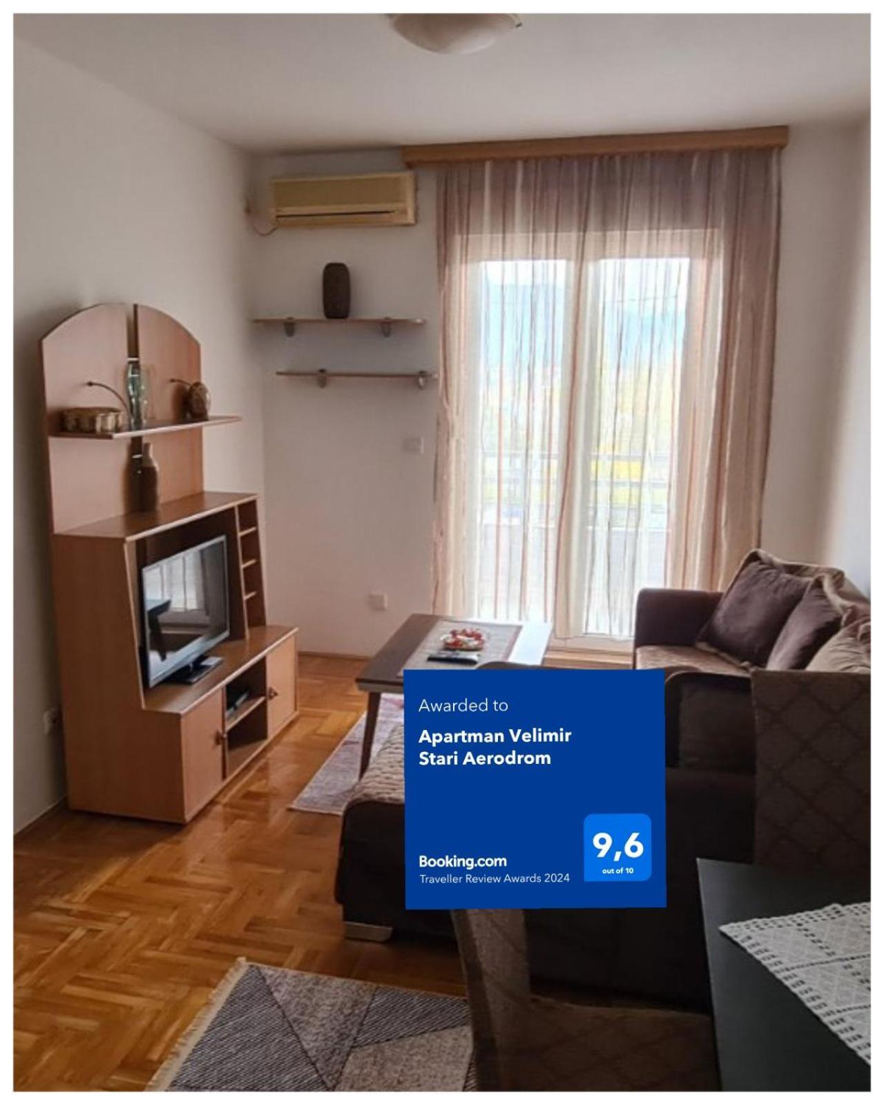 Apartman Velimir Stari Aerodrom Podgorica Zewnętrze zdjęcie
