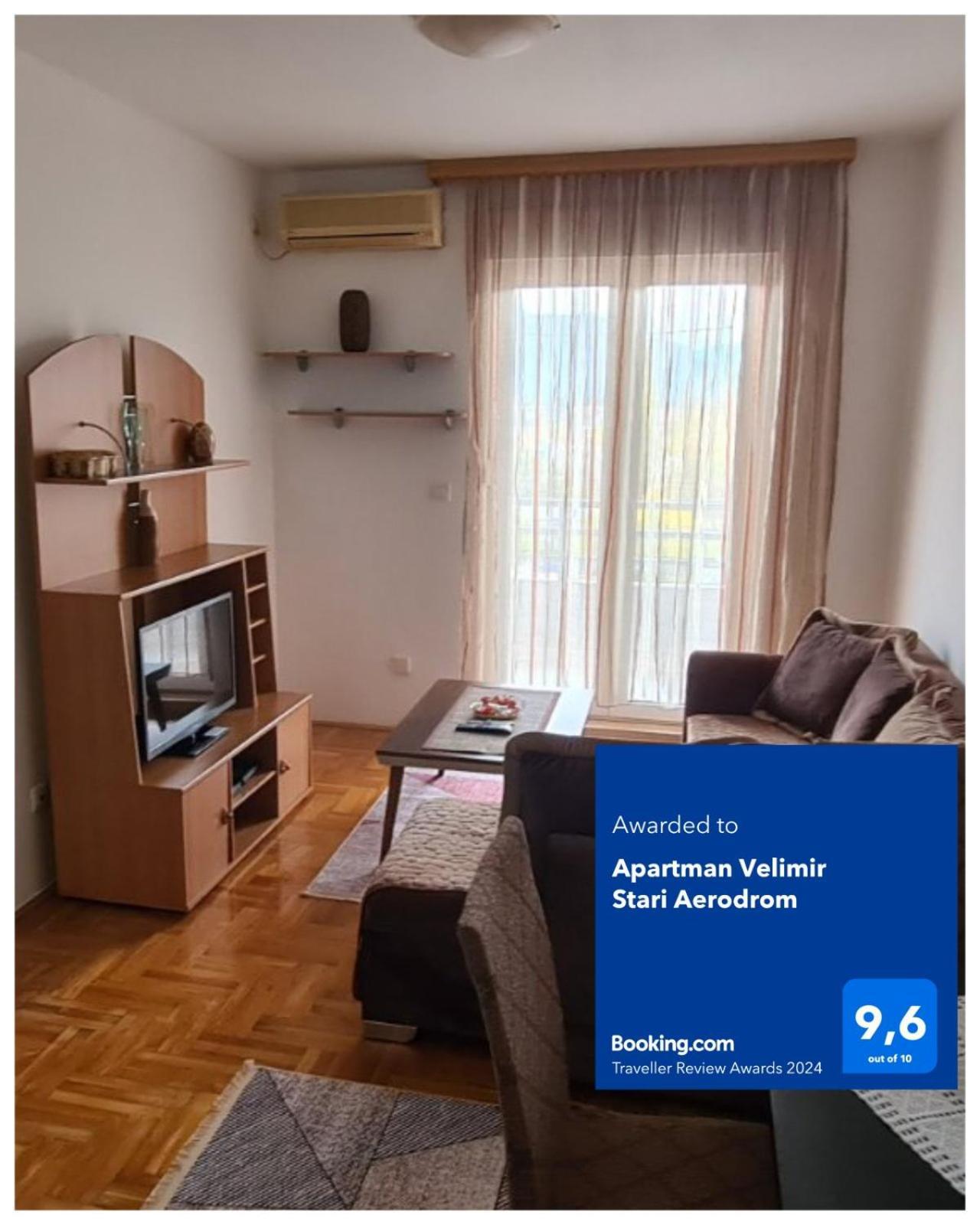 Apartman Velimir Stari Aerodrom Podgorica Zewnętrze zdjęcie